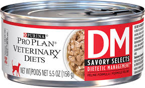 Purina dm sales cat food wet
