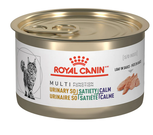 Royal Canin Multi-Function Urinary S/O + Satiety + Calm - Feline Canned 145g /PKG 24 **Format Loaf**