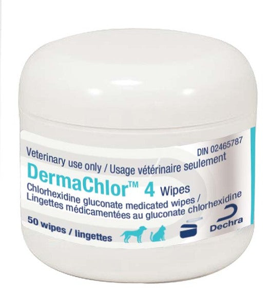 Dermachlor 4 Wipes (Topical Use Only) PKG/50