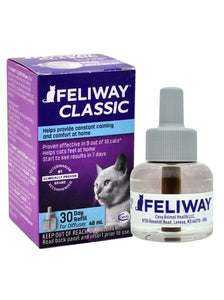 Feliway Diffuser REFILL FOR: 1) Classic & 2) Friends 30 DAY REFILL /PKG 2