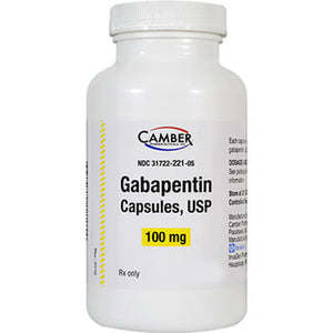 Gabapentin 100 mg Capsules Pain Medication