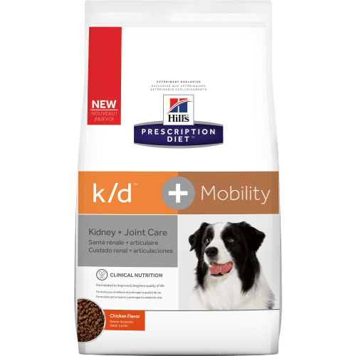 Hill's Prescription Diet k/d + Mobility Canine Kibble – The