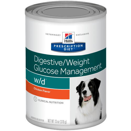 Hill's Prescription Diet w/d Canine Canned 354-370 g /PKGX12