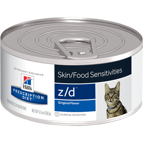Hill's Prescription Diet z/d Feline canned 156 g /PKGX24 **Format Pate-Jello Consistency**
