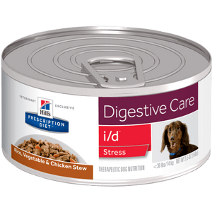 Hill's i/d Stress - Canine Canned 156g PKG/24 Flavour Chicken & Vegetable **Format Stew**