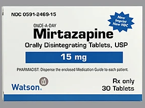 Mirtazapine Appetite Stimulant 15 mg Tablets