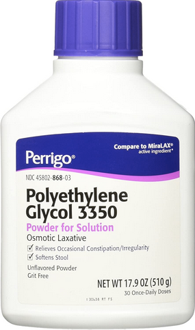 Polyethylene Glycol 3350 Oral Laxative
