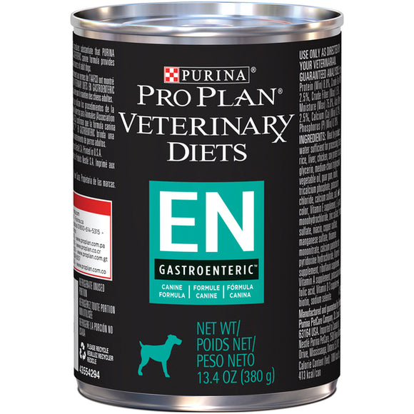 Purina EN Gastro with Prebiotics - Canine Canned 380g /PKGX12 **Format Pate**