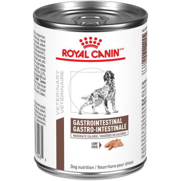 Royal Canin GI Moderate Calorie - Canine Canned 385g /PKGX12