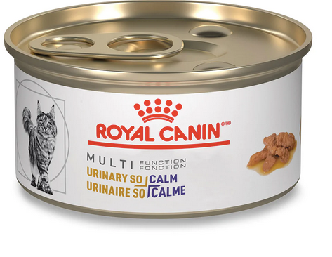 Royal Canin Multi-Function Urinary S/O +Calm - Feline Canned 85g /PKG 24 **Format Thin Slices & Gravy**