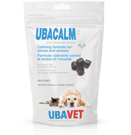 UBACALM Soft Chews for Dogs & Cats