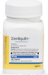 Zeniquin 50 mg Tablets Antibiotic